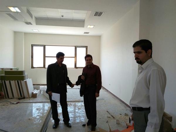 بازدید مهندس حیدری از مرکز آپای دانشگاه لرستان