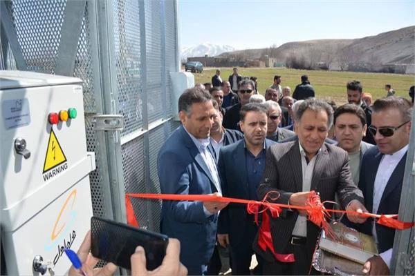 سایت ارتباطی روستای چغلوند رود علیا و سفلی شهرستان خرم آباد استان لرستان افتتاح شد