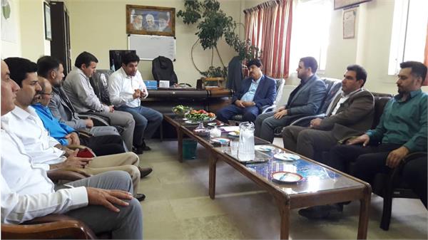 در راستای تعامل با نمایندگان و تشریح  برنامه های حوزه ارتباطات