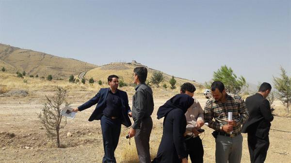 انجام مراحل تعیین حریم ساختمان جدید اداره کل