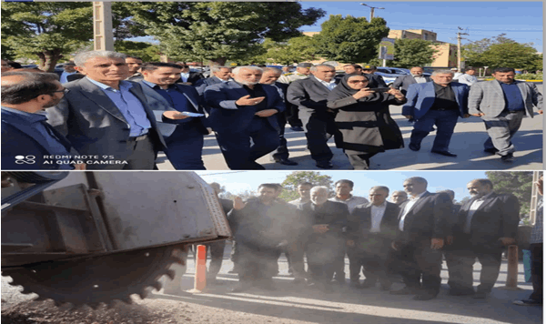 عملیات حفاری پروژه فیبر نوری منازل و کسب و کارها در شهر نورآباد لرستان آغاز شد