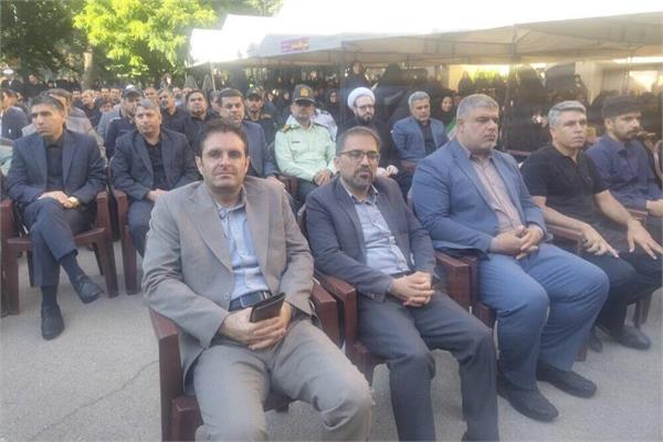 حضور پرشور کارکنان اداره‌کل ارتباطات و فناوری اطلاعات لرستان در مراسم یادبود حضرت آیت‌الله خامنه‌ای