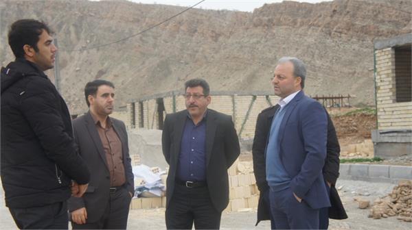 بازدید از روند ساخت منازل سیل‌زدگان استان لرستان