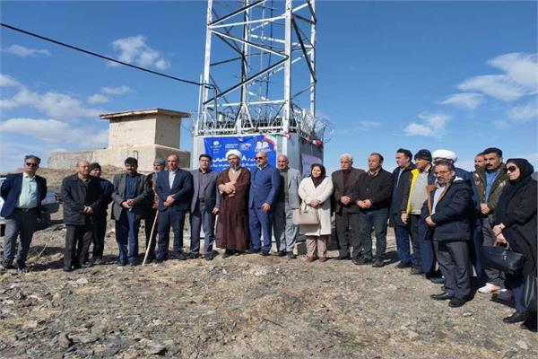 افتتاح سایت‌ ارتباطی جدید در روستای چاله‌پره از توابع شهرستان الیگودرز