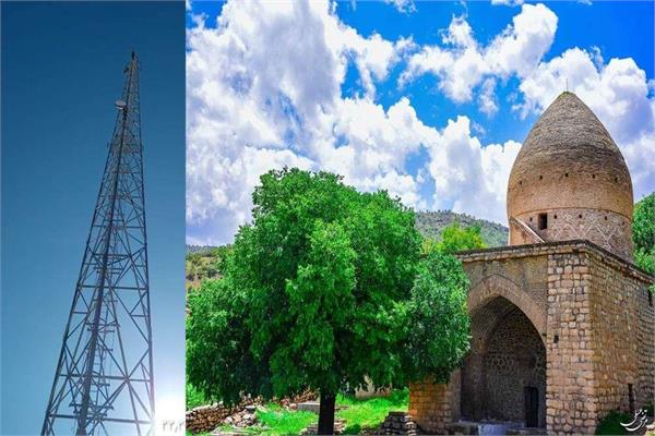 سایت ارتباطی روستای تاریخی – گردشگری گوشه شهنشاه به بهره برداری رسید