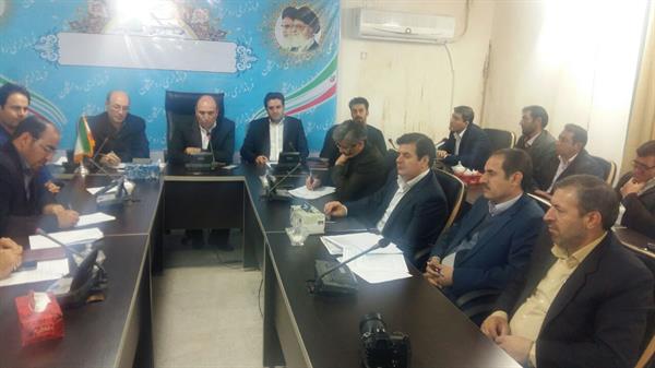 برگزاری جلسه شورای اداری در فرمانداری شهرستان رومشگان