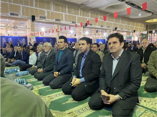 حضور مدیرکل و کارکنان اداره کل ارتباطات و فناوری اطلاعات استان لرستان در مراسم 9 دی