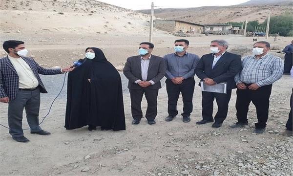 بازدید از وضعیت ارتباطی روستاهای منطقه ورکوه شهرستان بروجرد